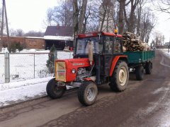 Ursus C - 360 + przyczepa