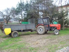 Ursus C-360 + Rozrzutnik 3,5t