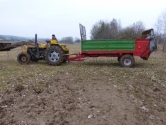 Ursus C-360 + rozrzutnik N-228