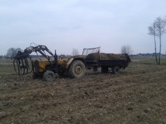 Ursus C-360 + Tur 3B & Rozrzutnik Fahr