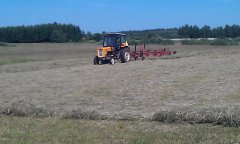 Ursus C-360 & zgrabiarka 6 gwiazdowa