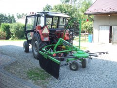 Ursus C-360 & zgrabiarka deutz fahr