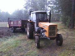 Ursus c-360+ładowacz & rozrzutnik