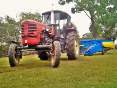 Ursus C-4011& kopaczka elewatorowa Z-609