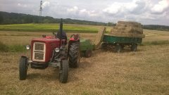 Ursus c360 + Claas Markant 40 + Przyczepa