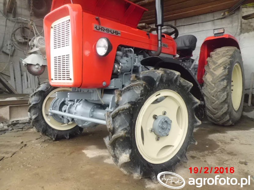 Foto Traktor Ursus C 360 4x4 Galeria Rolnicza Agrofoto