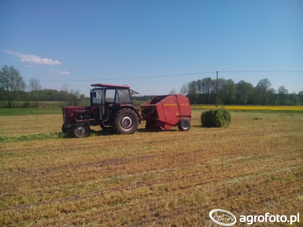 Obraz ciagnik Ursus+Welger rp12 #643065 - Galeria rolnicza agrofoto