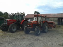 Ursus 1014 i Massey Ferguson 8110