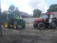 Ursus 914 & John deere 6100MC