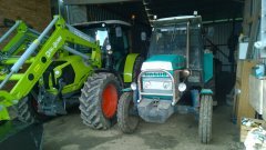 Ursus C 385 + Claas Atos 350