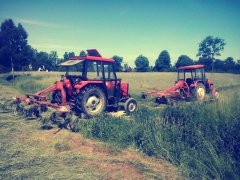 2x Ursus 2x Deutz-Fahr