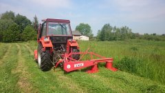 Ursus 2812 i kosiarka Miotk