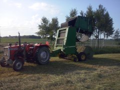 Ursus 2812 & John Deere 550