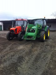 Ursus Mido 5524 & John Deere 5085M