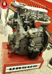 Ursus 3250G prototypowy silnik na gaz propan butan