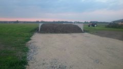 Pryzma kukurydzy i Renault Temis 550