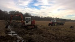 Koparka Schaeff & Zetor 7745