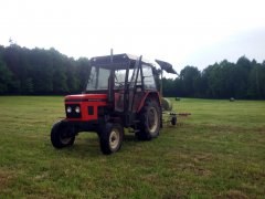 Zetor 5211 + Claas Liner