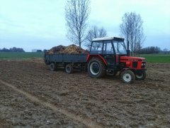 Zetor 5211 & Rozrzutnik Obornika