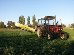 Zetor 5211 \u0026 Krone AM 243
