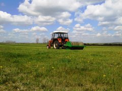 Zetor 5211 & wał łąkowy