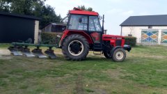 Zetor 5320 & Bomet 4 skiby