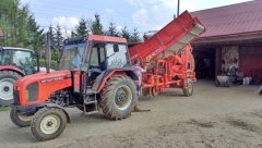 Zetor 5320 + Grimme MK700