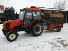 Zetor 6320 i przyczepka