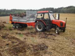 Zetor 6320 i Roltrans N250/4