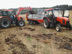 Zetor 6320, Proxima Plus 90 i Roltrans N250/4