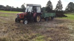 Zetor 6911+rozrzutnik