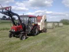 Zetor 7011 + Krone kr160