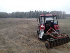 Zetor 7011 + Talerzówka