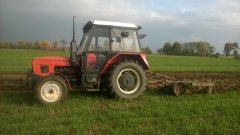 Zetor 7011+pług 4 skibowy