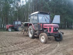 Zetor 7211 + Amazone i Ursus C-360