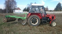Zetor 7211 + brona talerzowa Bomet