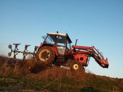 Zetor 7211 i Eberhartd Tiger