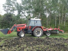 Zetor 7211 i Unia Cut 2,8