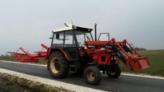 Zetor 7211 + Solid 500 + Chwastownik 4.5m