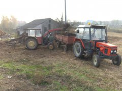 Zetor 7211 & Ursus C-330 z turem