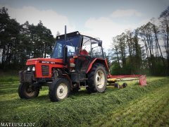 Zetor 7211 + Zgrabiarka Pottinger Top 421 N