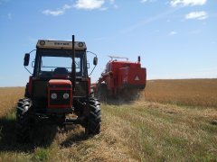 Zetor 7245 & Bizon Z056