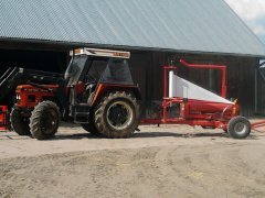 Zetor 7245 i owijarka Metal-Fach