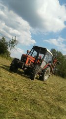 Zetor 7245 & Vicon RS510D