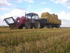 Zetor 7340 i Platforma do bel