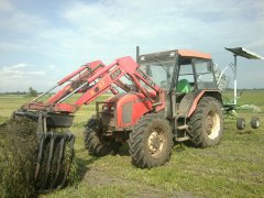 Zetor 7340 i SaMasz Z-410