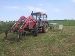 Zetor 7340 i SaMasz Z-410