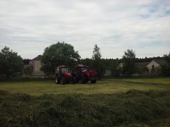 Zetor 7340 & Samasz z-410 & Case jxu 105