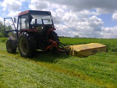 Zetor 7340 Turbo + Fella SM248