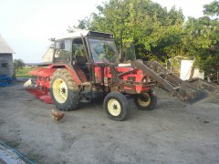 Zetor 7711 + Niemeyer 3 skiby